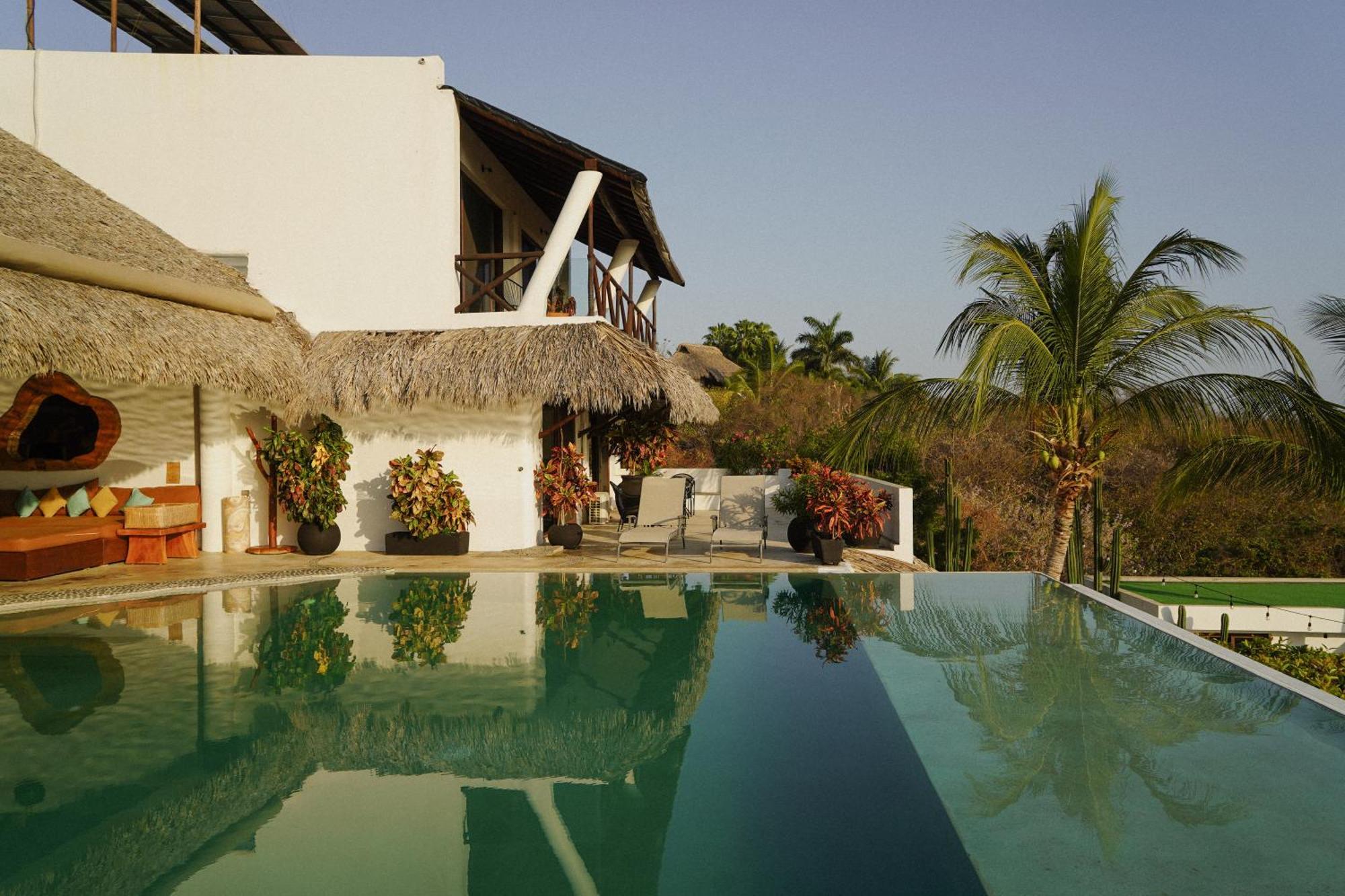 Casa Nova, Infinity Pool, Ocean View, Private Beach Acces, Starlink プエルト・エスコンディード エクステリア 写真