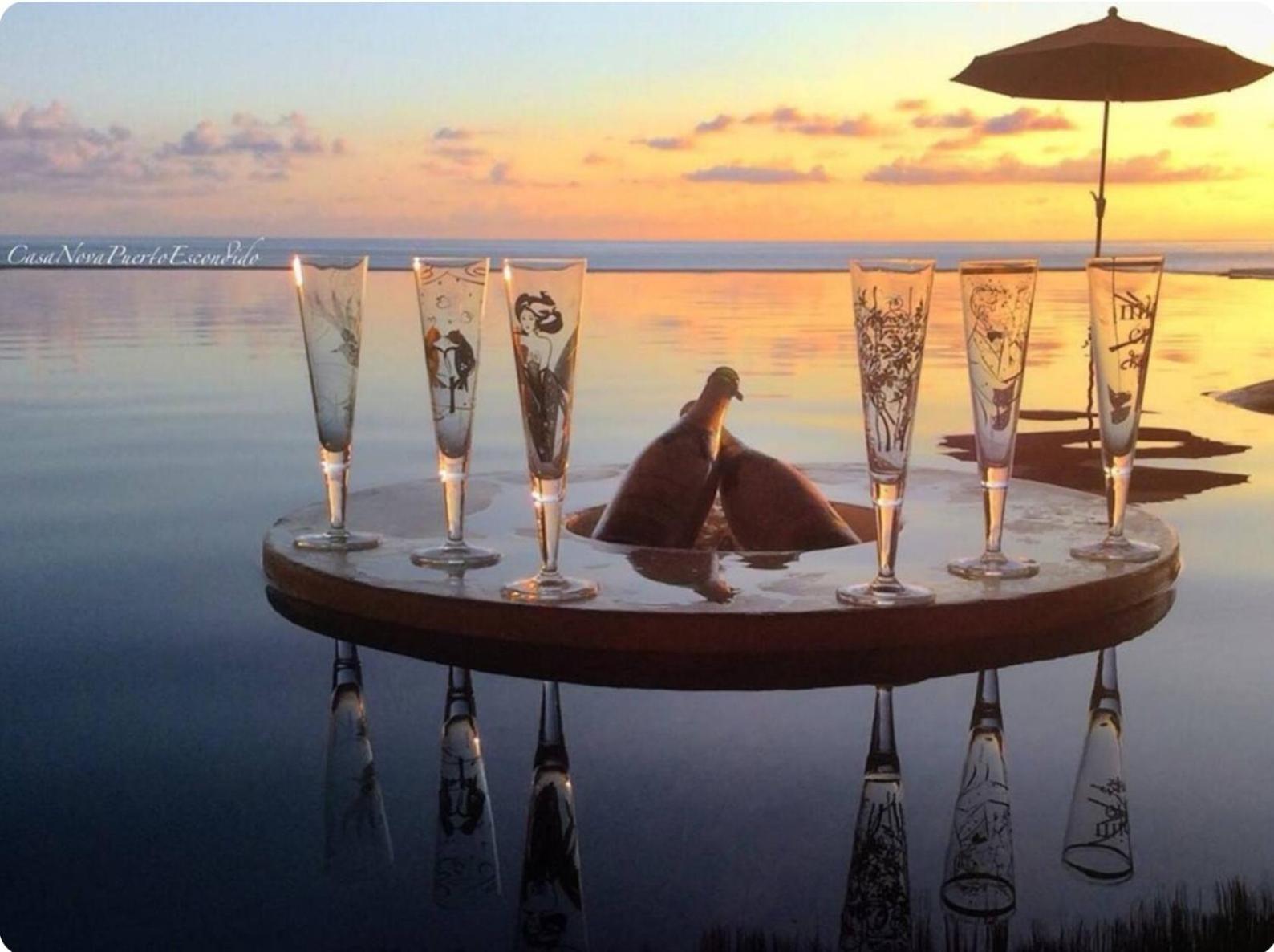 Casa Nova, Infinity Pool, Ocean View, Private Beach Acces, Starlink プエルト・エスコンディード エクステリア 写真